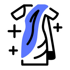 This Saree icon is suitable for India Culture.