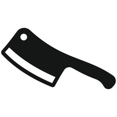 A black knife with a red handle the knife is sharp and has a serrated edge it is a symbol of cutting and preparing food