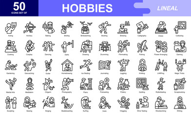 Hobbies theme iconset