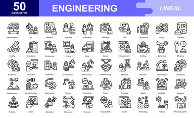 Engineering theme iconset
