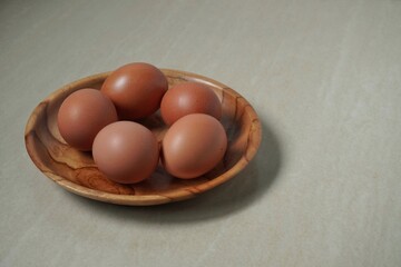 eggs in a bowl