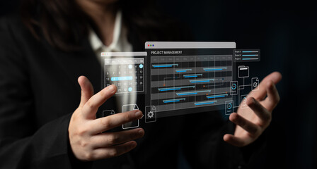 Project scheduling dashboard organizes timelines, tracks progress, and enhances collaboration for efficient workflow, helping teams manage multiple projects and improve productivity. Parse