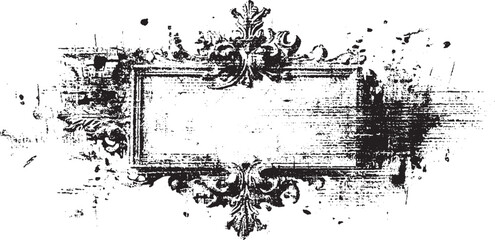 Grunge frame with dust and rough wall texture Speckle grain dot white paper noise texture with distress effect vector illustration pattern background. Dirty or dust film grain speck grit grunge overla