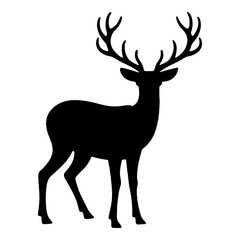 Deer Stag Animal Silhouette