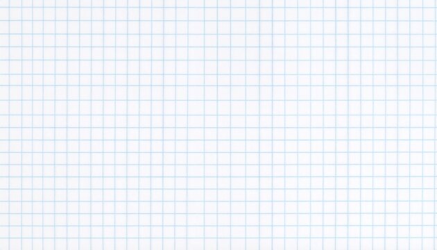 Closeup of blue graph paper with grid lines.