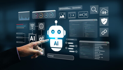 AI chatbot assistant enhances intelligent automation, data analysis, and customer interaction on digital platform Parse