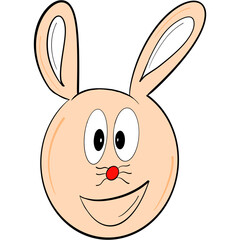 Smile Bunny Illustration