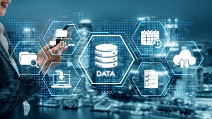 Cloud computing, cloud strategy, and cloud technology transforming digital infrastructure with scalable services, secure data storage, and cloud-based digital business solutions. Muxer