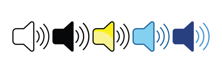 Speaker  Icon Element For Design