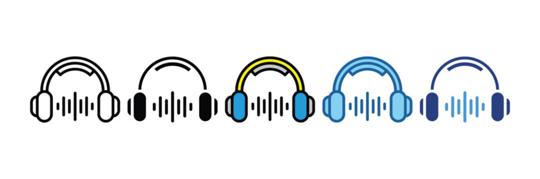 Headphones  Icon Element For Design