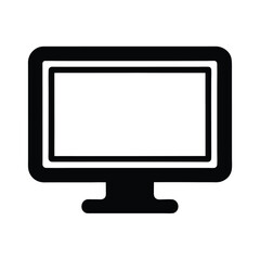 Monitor Screen Icon Vector Illustration