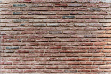 Old brick wall background. Old grunge brickwork