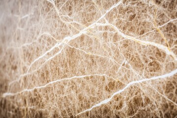Close Up Abstract Texture Of A Brown Marble Stone Surface With White Veins