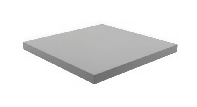 A square platform for product presentation