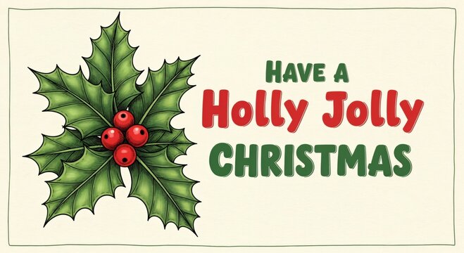 HAVE A Holly Jolly CHRISTMAS