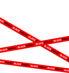 warning tape . crime scene tape . police line vector . caution tape on black background . warning tape line 