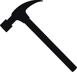 Claw Hammer Tool Construction Icon