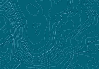 Topographic map background with altitude lines. Abstract terrain topography with elevation levels of the relief