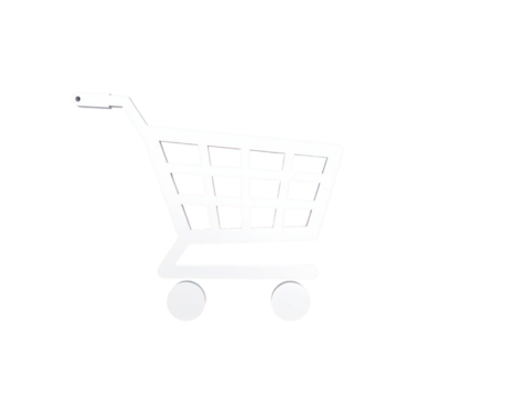 3D Shopping Cart Ico