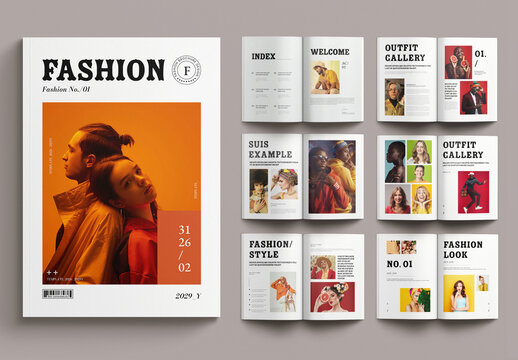 Fashion Look Book Template