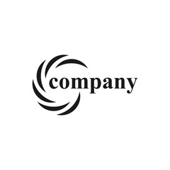 generic circle logo design , business logo , vector , symbol , company logo,background, emblem, swirl, infinity, circular	