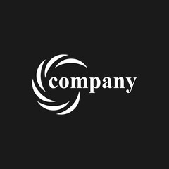 generic circle logo design , business logo , vector , symbol , company logo,background, emblem, swirl, infinity, circular	