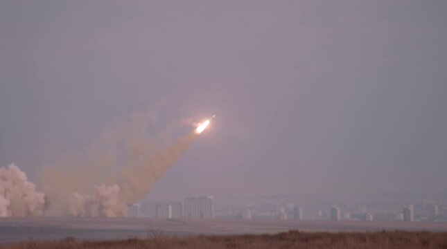 Unsuccessful launch of a rocket and subsequent crash on a testing ground. Failure at test flight. Malpractice with a missile