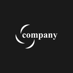 generic circle logo design , business logo , vector , symbol , company logo,background, emblem, swirl, infinity, circular	