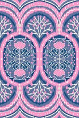 pattern batik flower damask ethnic boho ikat texture tribal geometric background
