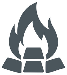 Burning Gold Bars, Financial Crisis Concept, Risk and Loss of Investment