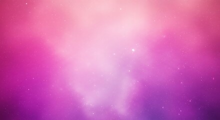 Obraz premium Abstract pink and purple gradient background with soft light and sparkles
