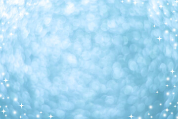 abstract luxury gold background with bokeh light with star glitter and circle blinking with copy space for design about ads and content for merry christmas and happy new year concept