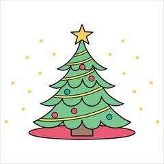 Christmas vector, Christmas Tree vector,Christmas Vector, Holiday Svg, Christmas Silhouette, Reindeer Vector, Christmas Tree Svg, Santa Hat Vector, Snowflake Svg, Christmas Gifts Vector, Holiday Icon 