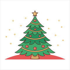 Christmas vector, Christmas Tree vector,Christmas Vector, Holiday Svg, Christmas Silhouette, Reindeer Vector, Christmas Tree Svg, Santa Hat Vector, Snowflake Svg, Christmas Gifts Vector, Holiday Icon 