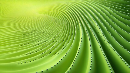 Green swirling tech texture background