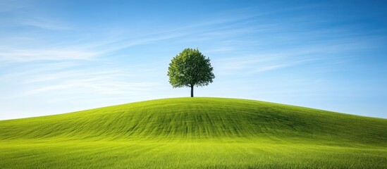 Peaceful Hilltop Tree