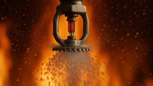 Crucial Fire Safety Sprinkler Systems for Emergency Maintenance and Service in Industry to Ensure Water Protection Against Hazards