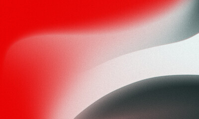 Dynamic blurred red and neutral waves create a modern abstract background design