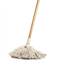 Photo of mop Isolated on white background