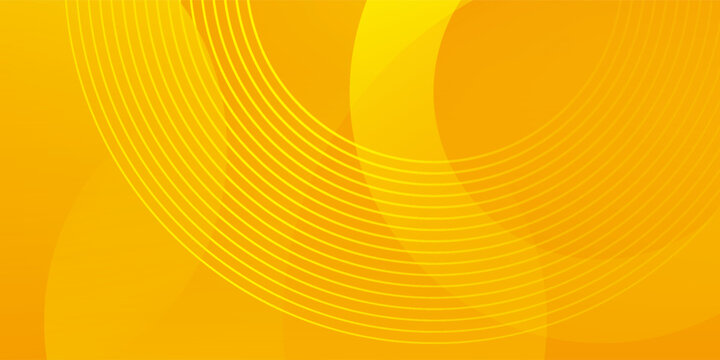 Bright yellow abstract background with waves