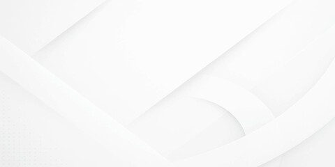 Blank white paper sheet template with a curled corner, shadow, and 3 D vector illustration for design and business document space