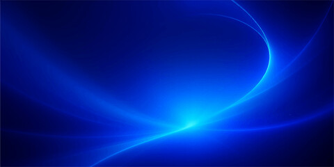 Abstract dark blue wave design with glowing light lines and purple energy pattern motion background illustration