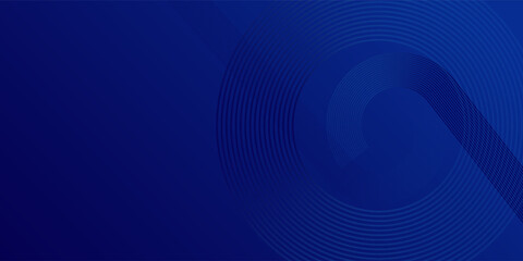 Elegant blue gradient lines abstract background. Geometric lines Modern graphic vector