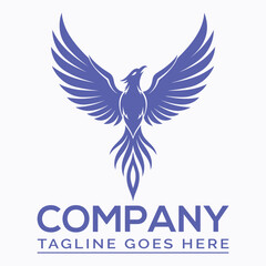 Stylized bird illustration in vibrant colors