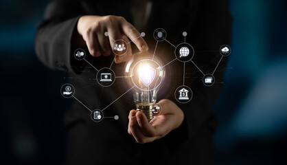 A complete cybersecurity system concept. Providing network protection for online banking, cloud data, financial transactions, and personal identity with secure authentication. Fermion