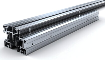 Stack of metallic structural profiles with varied cross-sections