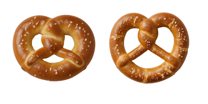Crispy hard pretzel
