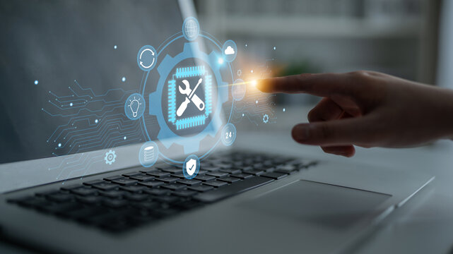 Global IT support and technical maintenance services. Providing solutions for system maintenance, ensuring business continuity with reliable 24 7 IT support. Motif