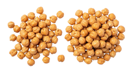 Pile of chickpeas transparent background cutout png