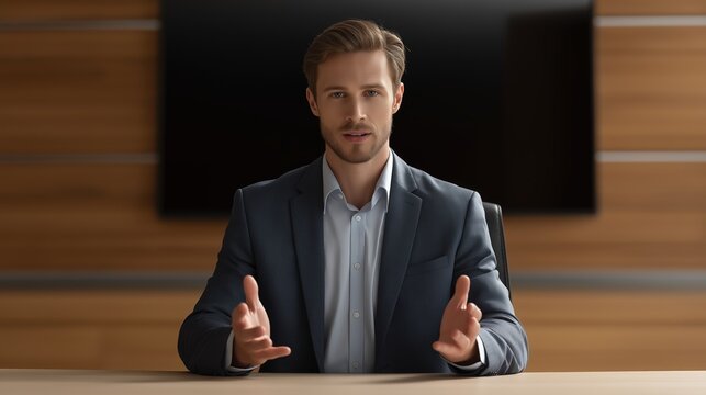 Professional business meeting with corporate handshake, successful partnership, teamwork in modern office environment, leadership, and collaboration